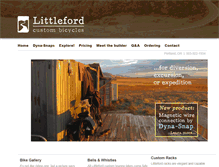 Tablet Screenshot of littlefordbicycles.com